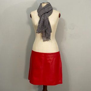 KORS Michael Kors Leather Skirt